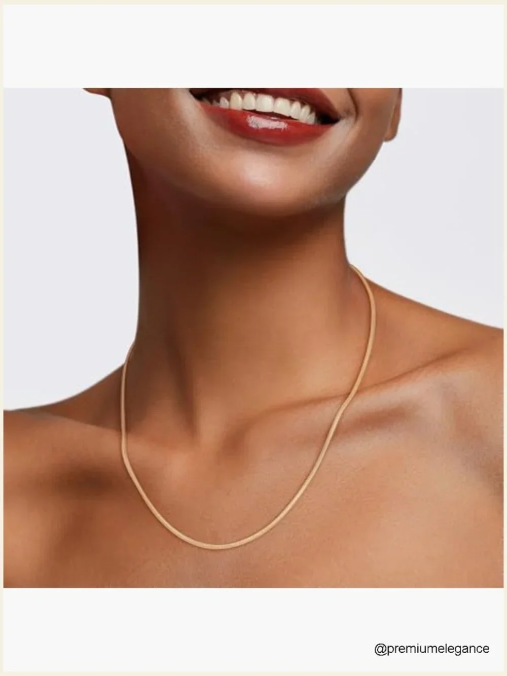 1.5-2.5mm Snake Chain Necklace 18k Gold Plated 925 Sterling Silver Lobster